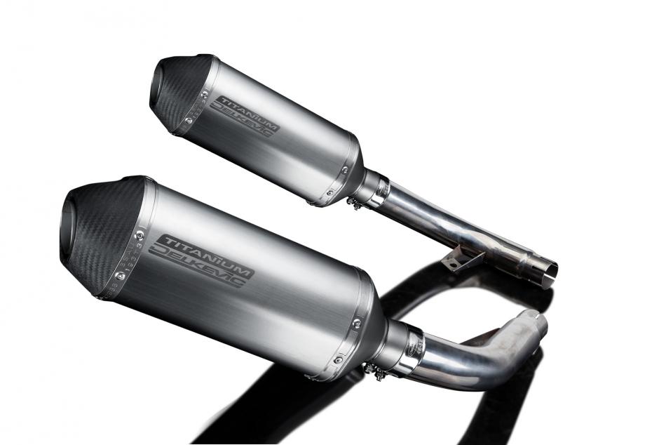 HONDA CBF1000 GT ABS 2006-2011 260mm X-OVAL TITANIUM BSAU SILENCER EXHAUST KIT