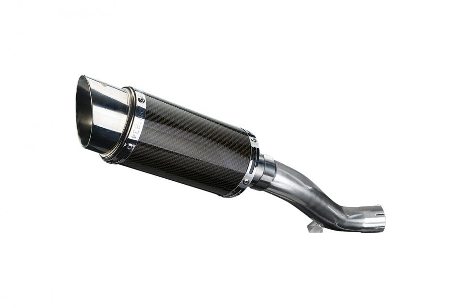 HONDA VFR1200F 2010-2016 200mm ROUND CARBON  SILENCER EXHAUST KIT