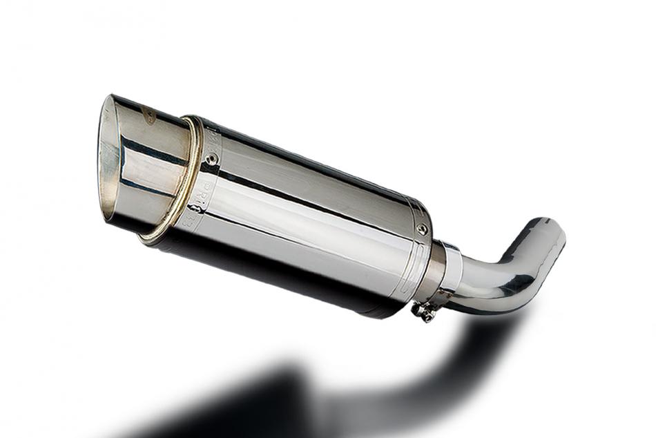 HONDA VFR800F 2014-2019 200mm ROUND STAINLESS SILENCER EXHAUST KIT