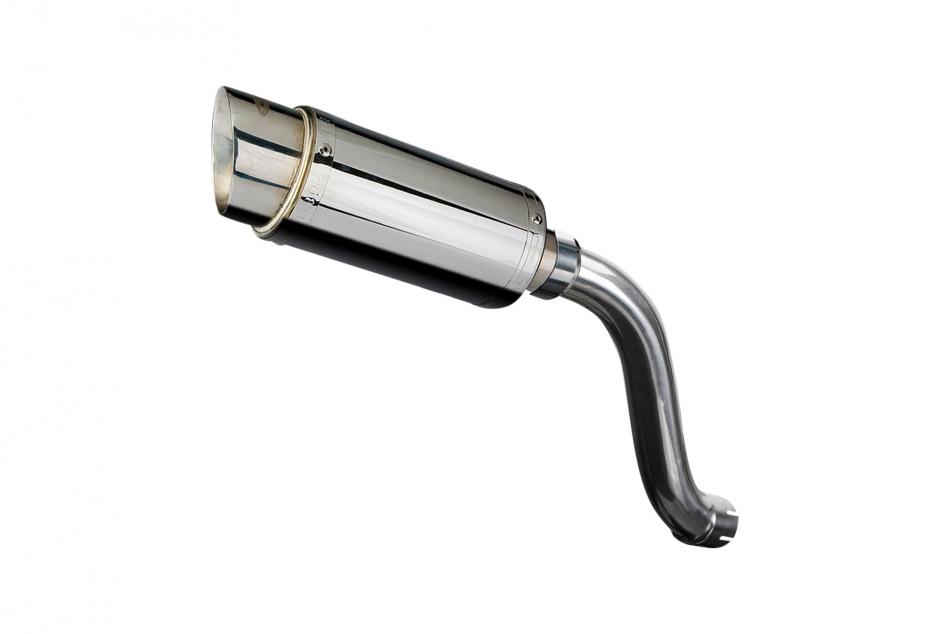 SUZUKI SV650 1998-2002 Hi-LEVEL 200mm ROUND STAINLESS SILENCER EXHAUST KIT