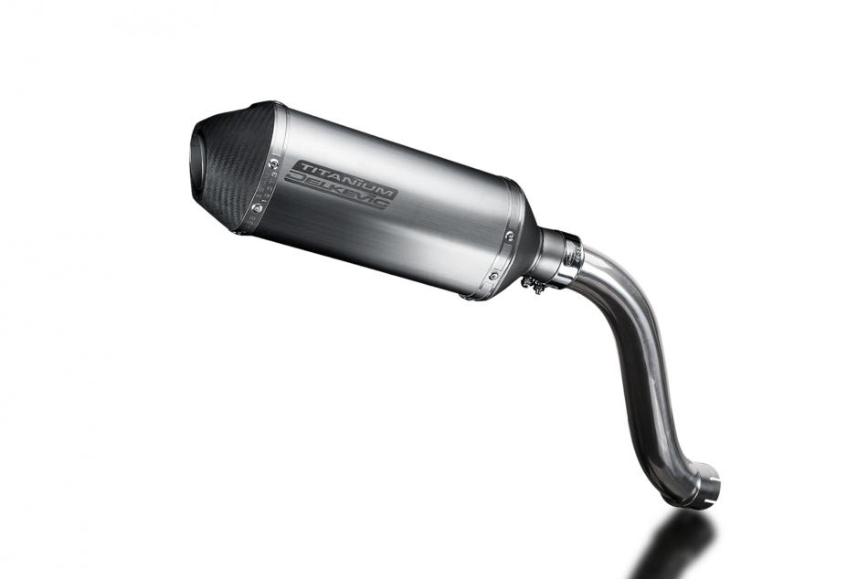 SUZUKI SV650 1998-2002 Hi-LEVEL 260mm X-OVAL TITANIUM BSAU SILENCER EXHAUST KIT