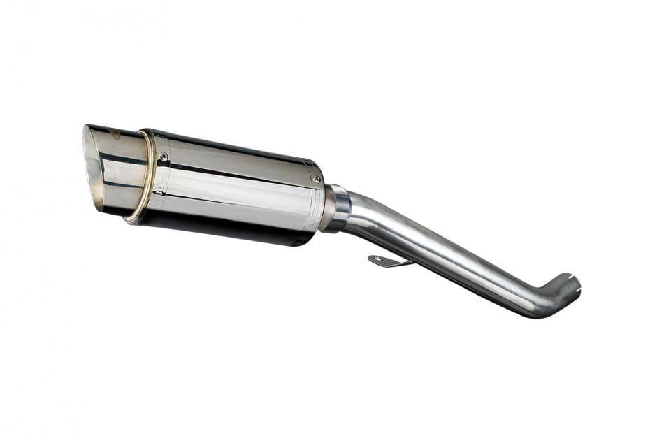 TRIUMPH STREET TRIPLE 675 13-16 200mm ROUND STAINLESS SILENCER EXHAUST KIT