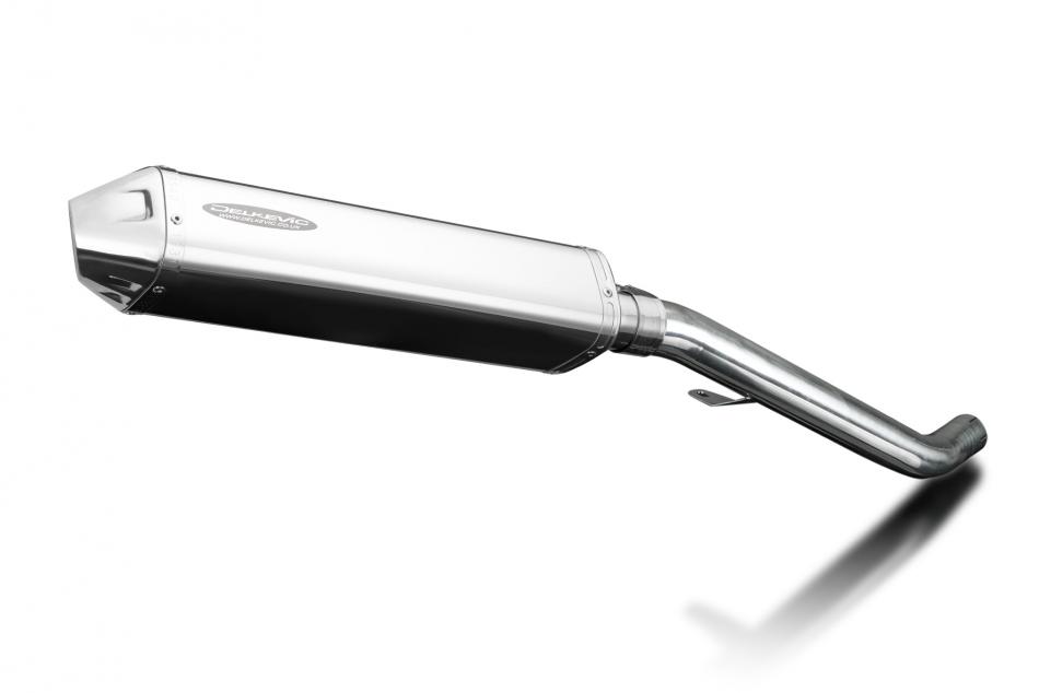 Triumph Street Triple 675 2013-16 420mm Tri-Oval Stainless Exhaust Silencer Kit