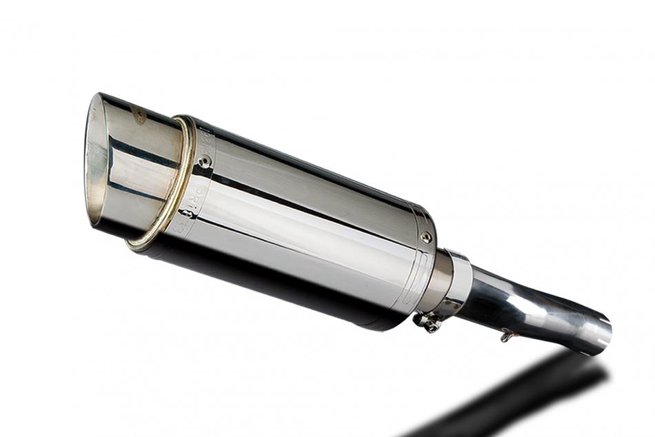 HONDA CBR600F ABS 11-13 LOWLEVEL 200mm ROUND STAINLESS SILENCER EXHAUST KIT