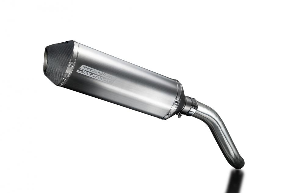 KAWASAKI Z800E 2013-2016 343mm X-OVAL TITANIUM BSAU SILENCER EXHAUST KIT