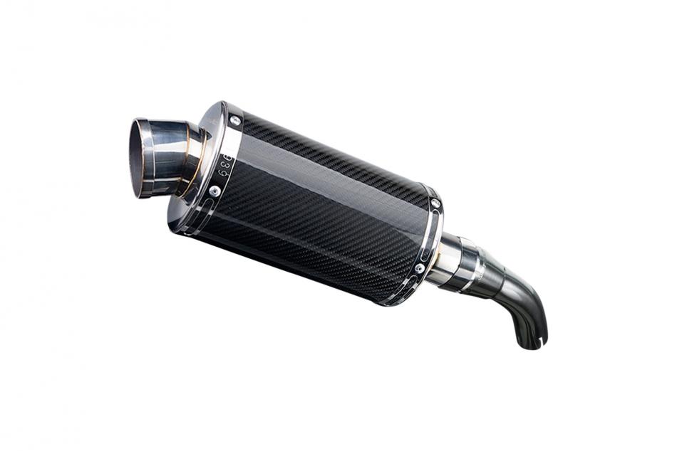 KAWASAKI NINJA 250SL 2015-2018 225mm OVAL CARBON SILENCER EXHAUST KIT