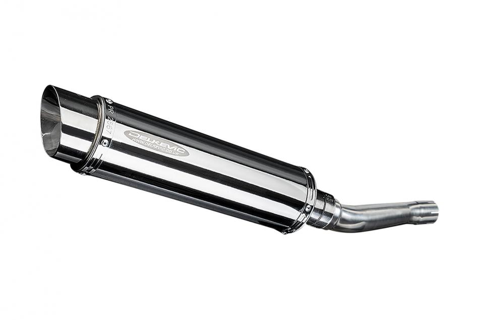 HONDA CBR250R 2011-2013 350mm ROUND STAINLESS BSAU SILENCER EXHAUST KIT