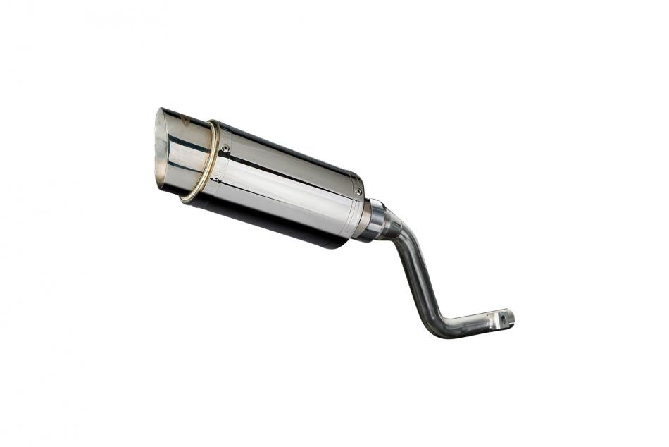 HONDA XR125L 2003-2010 200mm ROUND STAINLESS SILENCER EXHAUST KIT
