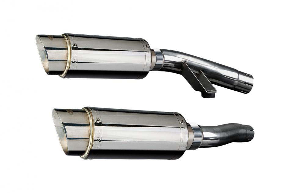 TRIUMPH SPRINT EXECUTIVE 200mm ROUND STAINLESS SILENCER EXHAUST KIT