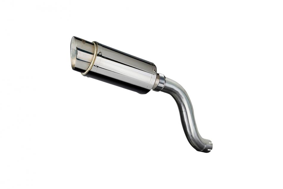 TRIUMPH SPEED TRIPLE 955i 02-04 HI LEVEL 200mm ROUND STAINLESS EXHAUST KIT