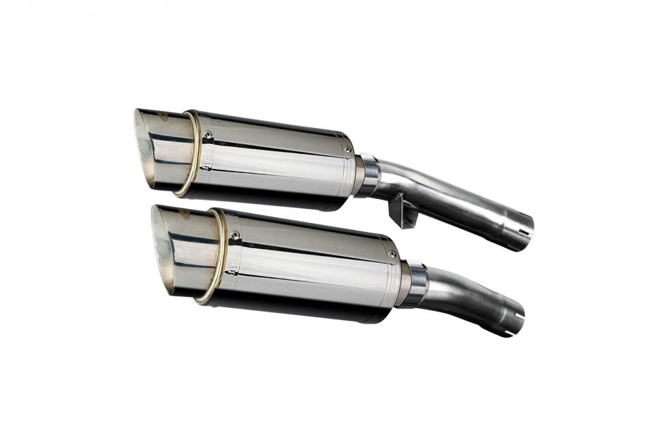 YAMAHA FJ1100 FJ1200 1984-1987 200mm ROUND STAINLESS SILENCER EXHAUST KIT