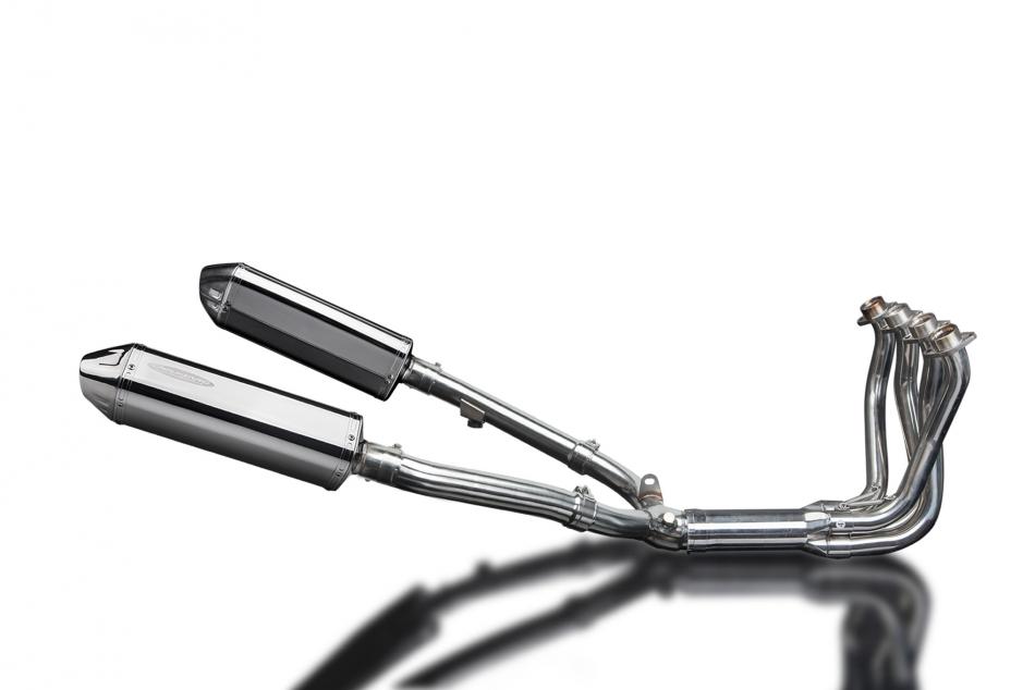 HONDA CB1100SF X11 1999-02 FULL 4-2 EXHAUST 320mm STAINLESS TRI BSAU SILENCERS