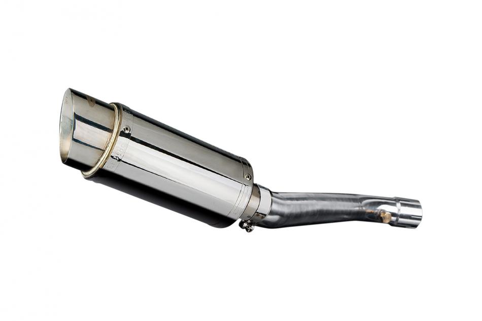 KAWASAKI ZX10R NINJA 16-18 DECAT 200mm ROUND STAINLESS SILENCER EXHAUST KIT