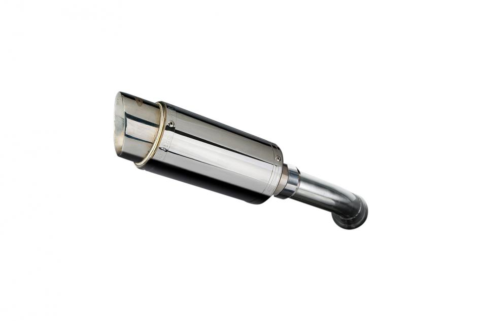 K1200R 2005-2009 / MINI 200mm (8 inch) ROUND SILENCER 304 STAINLESS STEEL