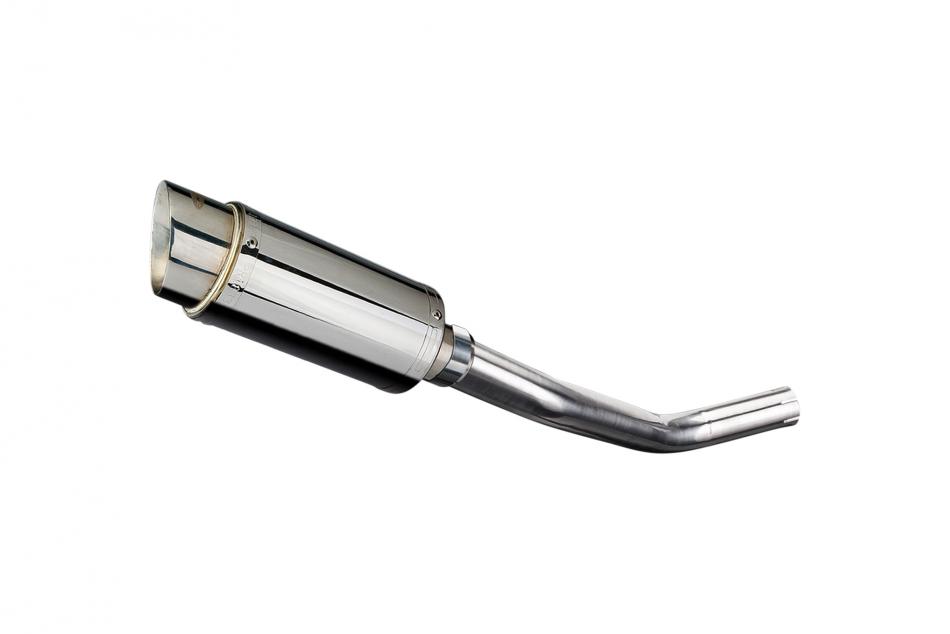 SUZUKI GSXR750 06-07 K6-K7 DECAT 200mm ROUND STAINLESS SILENCER EXHAUST KIT
